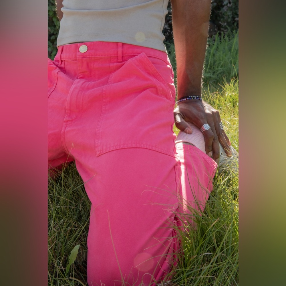 Hot Pink BBP Work Pants size Large